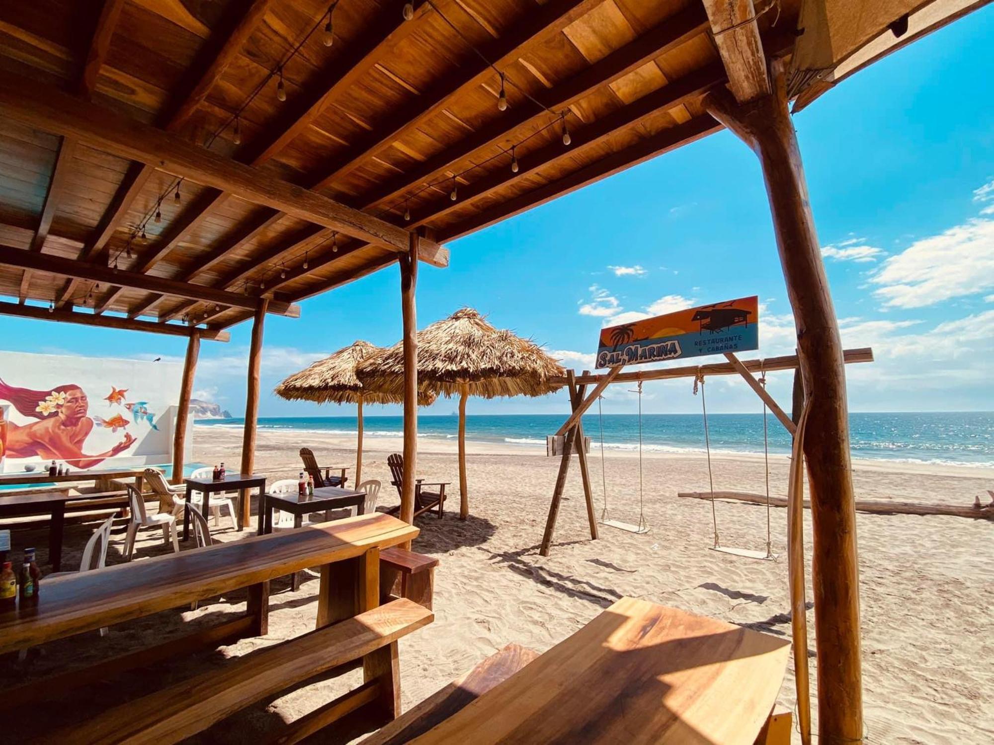 Sal Marina Restaurante Y Cabanas Салина-Крус Экстерьер фото